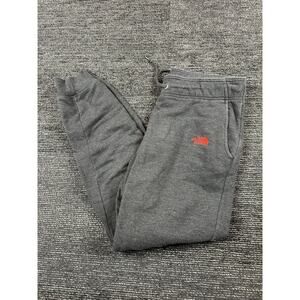 The North Face Men's Sweat Pants Large Gray Red Label